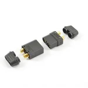 Centro Xt-90 Black Connector (Male/Female) – RC Cars