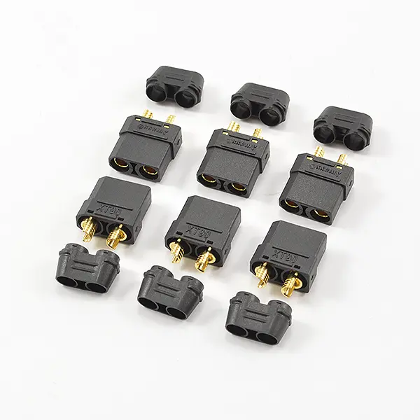 Centro Xt-90 Black Female Connectors (6pc) – RC Cars