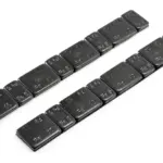 Centro Black Chassis Weights W/Adhesive 5g/10g X 2 Strips – RC Cars