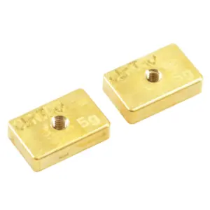Centro Precision Brass 5g Balancing Weights (Pr) – RC Cars