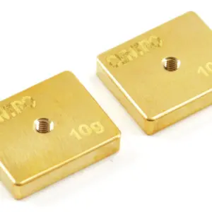 Centro Precision Brass 10g Balancing Weights (Pr) – RC Cars