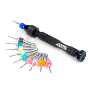 Centro Precision Shock Piston Hand Drill Bit Set - 1.1-2.0mm – RC Cars