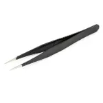 Centro Straight Black Tweezers – RC Cars