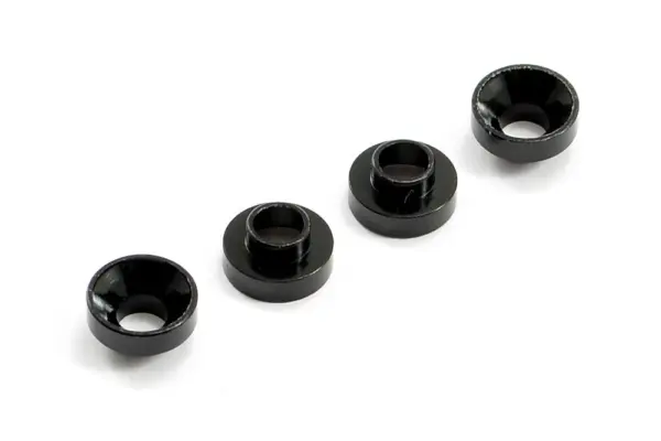 Centro Aluminium Servo Mount Collars (4) - Black – view 2