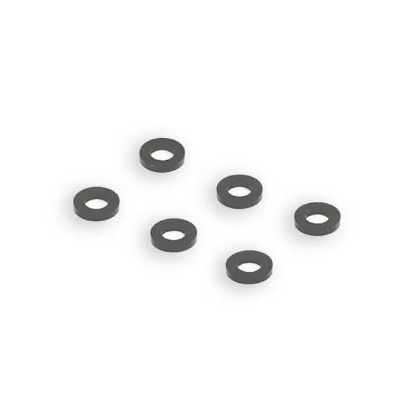 Centro Black M3 Flat Washer 5.75mm X 1.0mm (6) – RC Cars
