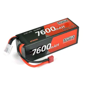 Centro 7600mah 4s 14.8v 100c Hardcase Lipo Battery – RC Batteries