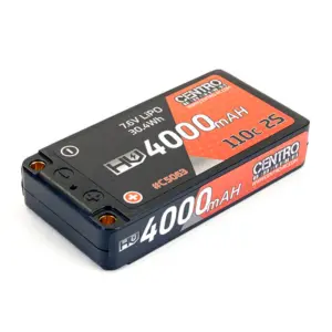 Centro Hv 2s 4000mah 7.6v 110c Hardcase Lp Shorty Lipo (5mm) – RC Batteries