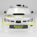 Carisma Subaru Impreza 2006 WRC Clear Body Set 190mm – RC car body shells