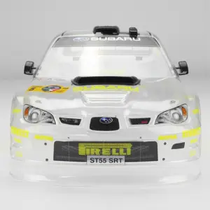 Carisma Subaru Impreza 2006 WRC Clear Body Set 190mm – RC car body shells