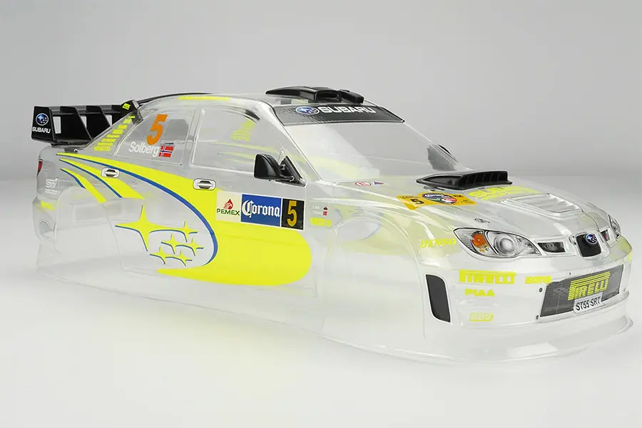 Carisma Subaru Impreza 2006 WRC Clear Body Set 190mm – RC car body shells