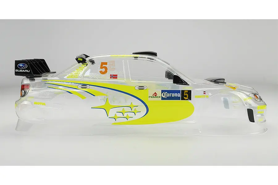 Carisma Subaru Impreza 2006 WRC Clear Body Set 190mm – RC car body shells