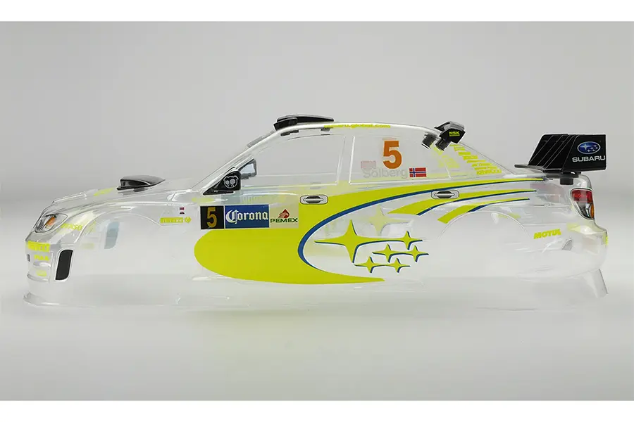 Carisma Subaru Impreza 2006 WRC Clear Body Set 190mm – RC car body shells