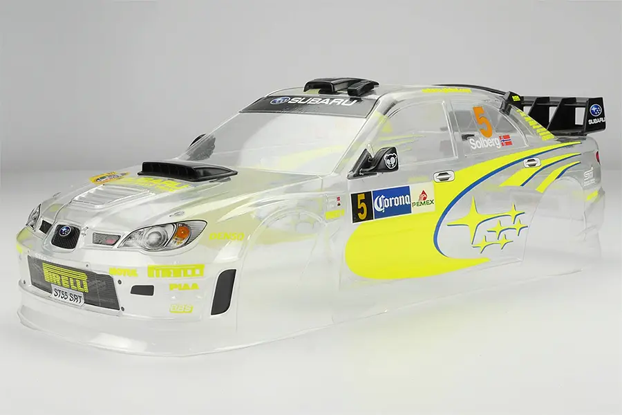 Carisma Subaru Impreza 2006 WRC Clear Body Set 190mm – RC car body shells