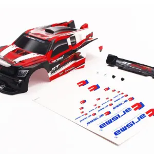 Carisma Gt24r Painted and Decorated Body Set (Red) – RC car body shells