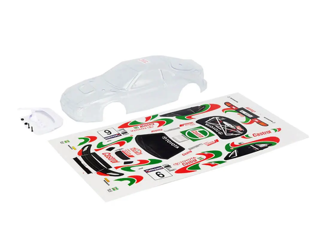 Carisma Gt24 Toyota Celica Gt-Four WRC Clear Body Set – RC car body shells