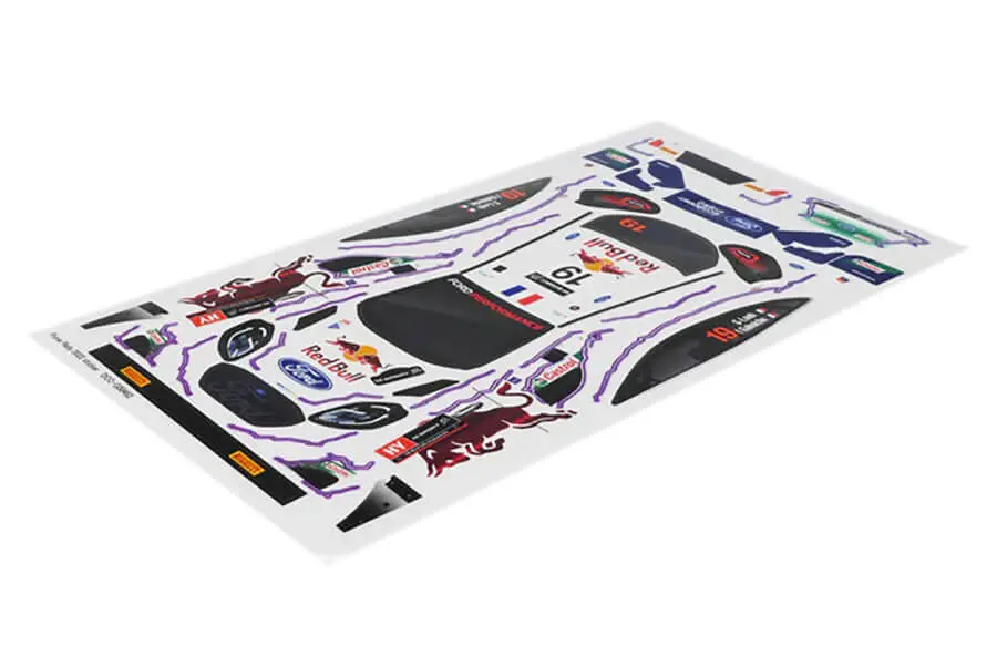 Carisma Gt24 M-Sport 2022 Puma Hybrid Rally1 Decal Sheet – RC car body shells