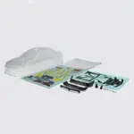 Carisma M48s Subaru WRC 1997 Clear Body Set – RC car body shells