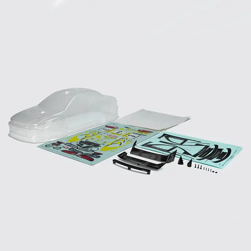 Carisma M48s Subaru WRC 1997 Clear Body Set – RC car body shells