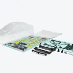 Carisma M48s Subaru WRC 1997 Clear Body Set – RC car body shells