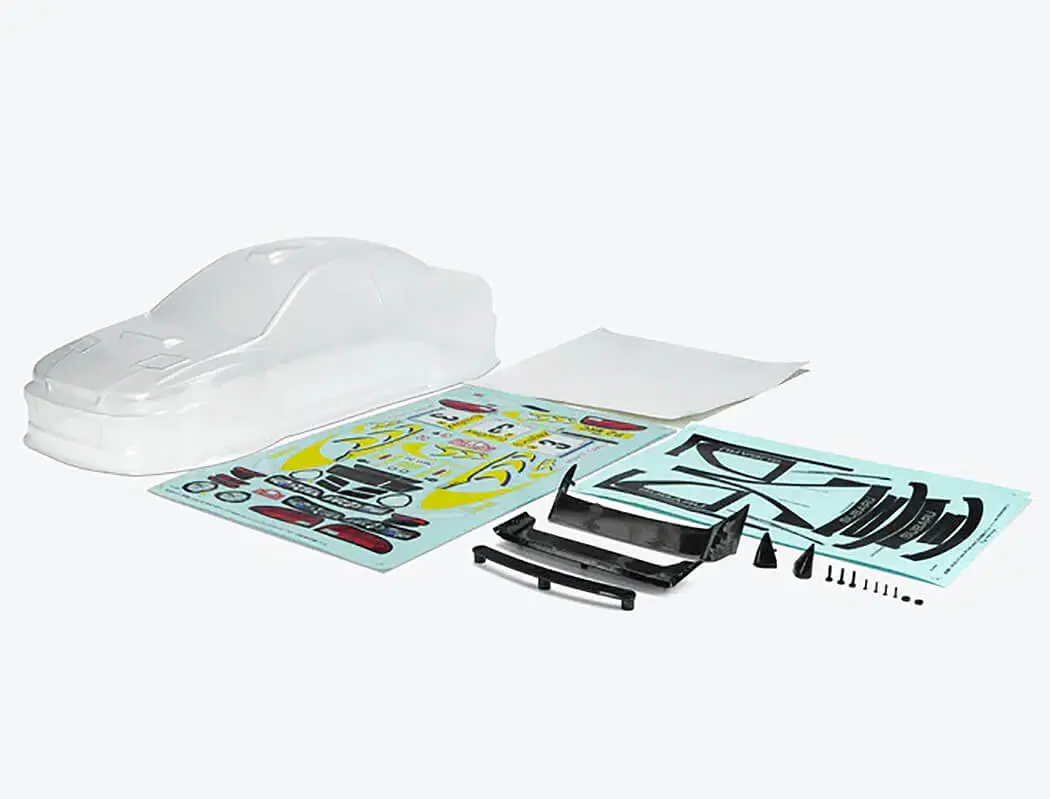 Carisma M48s Subaru WRC 1997 Clear Body Set – RC car body shells