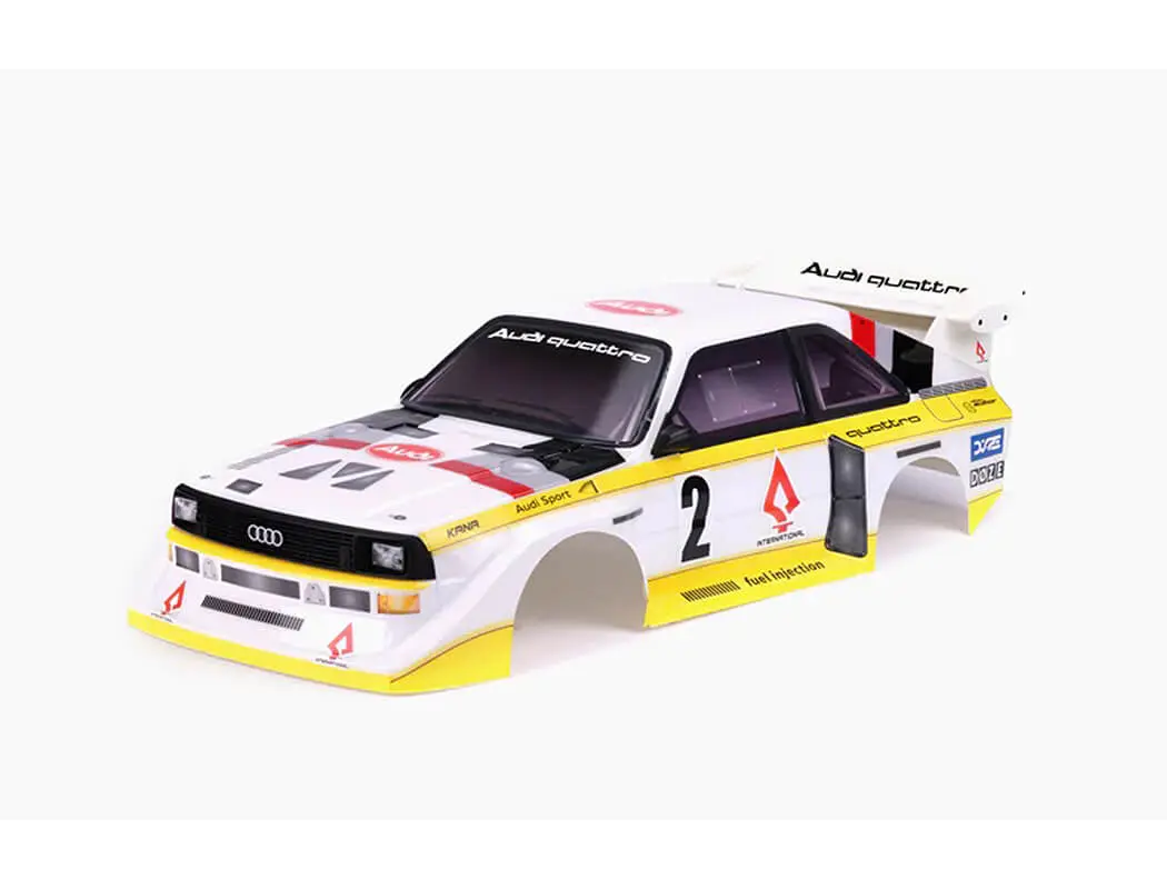 Carisma M48s Audi Sport Quattro S1 Painted Body Set – RC car body shells