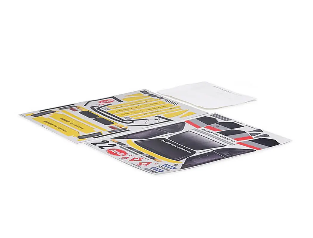 Carisma M48s Audi Sport Quattro S1 Decal Set – RC car body shells