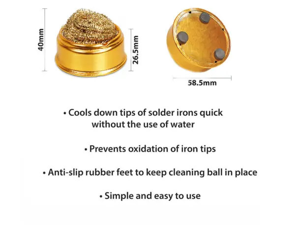 CML Soldering Tip Cleaning Ball – view 2
