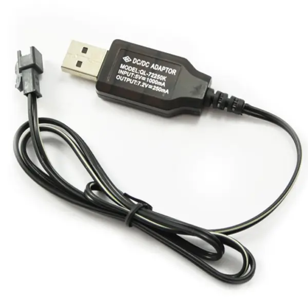 Huina 1550/1570/1573/1574/1577 Charger Usb Black Sm Connector