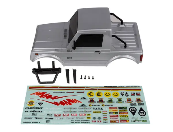 Element Rc Enduro12 Bushido Body Set Silver – view 2
