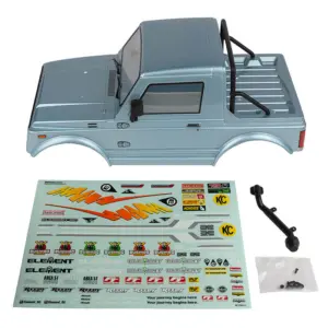 Element Rc Enduro Bushido+ Body Set Metallic Blue