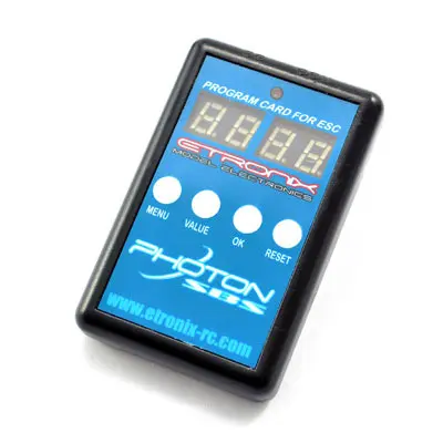 Etronix Photon SBS Led Programming Card (2.1w/2.1fw/carnage/vantage) – RC Cars