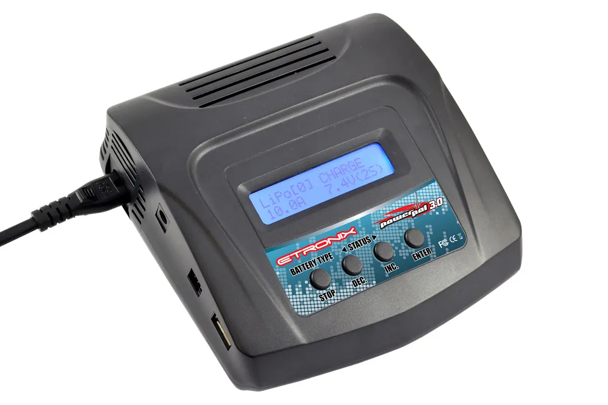 Etronix Powerpal 3.0 Ac/Dc Performance Charger/Discharger (European Plug) – RC Battery Chargers