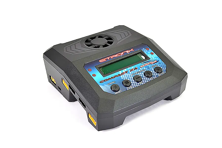 Etronix Powerpal Compact X4 Ac/Dc Charger (European Plug) – RC Battery Chargers