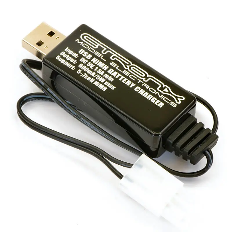 Etronix Usb Charger 600ma/5w for 7.2v Battery - Tamiya – RC Cars