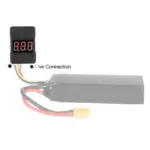 Etronix 1-8s Lipo Battery Cased Voltage Meter W/Alarm – RC Batteries