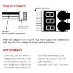 Etronix 1-8s Lipo Battery Cased Voltage Meter W/Alarm – RC Batteries