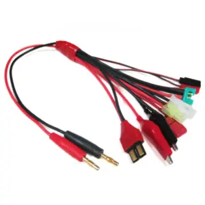 Etronix 4.0mm to Deans/Futaba/JST/Tamiya/Micro Tamiya/MPX/Clip/D – RC Cars