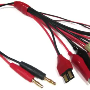 Etronix 4.0mm to Deans/Futaba/JST/Tamiya/Micro Tamiya/MPX/Clip/D – RC Cars