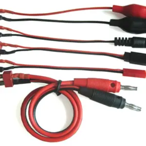 Etronix Multifunctional Charging Cable Deans to JST/Croc/Futaba/Glow – RC Cars