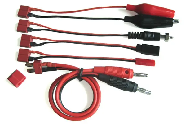 Etronix Multifunctional Charging Cable Deans to JST/Croc/Futaba/Glow – RC Cars