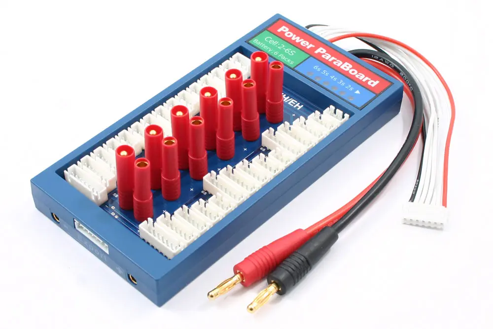 Etronix Power Paraboard 6pk W/4mm Connector & Xh Balance – RC Cars