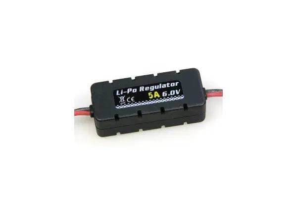 Etronix Li-Po Regulator 6.0v 5a W/Casing 20x14x49mm – RC Cars
