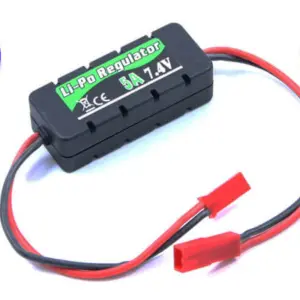Etronix Li-Po Regulator 7.4v 5a W/Casing 20x14x49mm – RC Cars