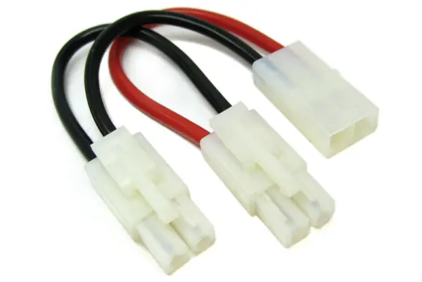 Etronix Tamiya 2s Battery Harness for 2 Packs in Series Adaptor – view 2