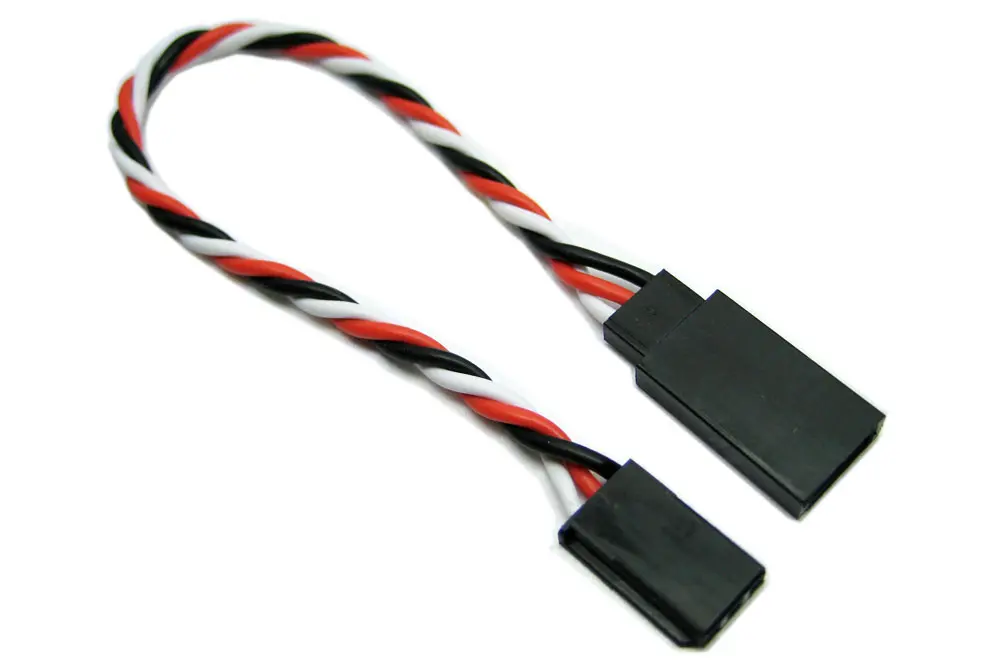 Etronix 7cm 22awg Futaba Twisted Extension Wire – RC Cars