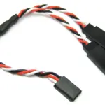 Etronix 15cm 22awg Futaba Twisted Y Extension Wire – RC Cars