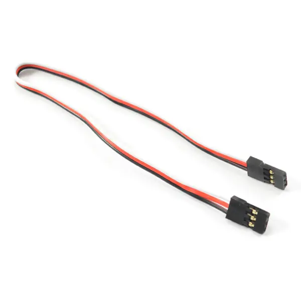 Etronix 20cm 22awg Extension Wire W/2 Jr Male Connector – RC Cars