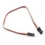 Etronix 30cm 22awg Extension Wire W/2 Jr Male Connector – RC Cars