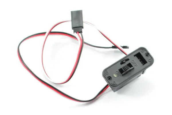 Etronix Heavy Duty Futaba Switch W/Led Indicator & Charge Port – view 2