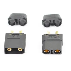 Etronix Xt-90 Connector (Male/Female) Black – RC Cars